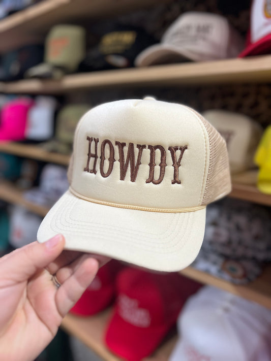 Howdy | Trucker Beige