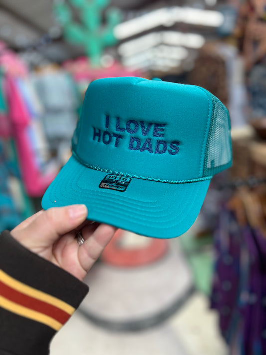 Hot Dads| Trucker Teal
