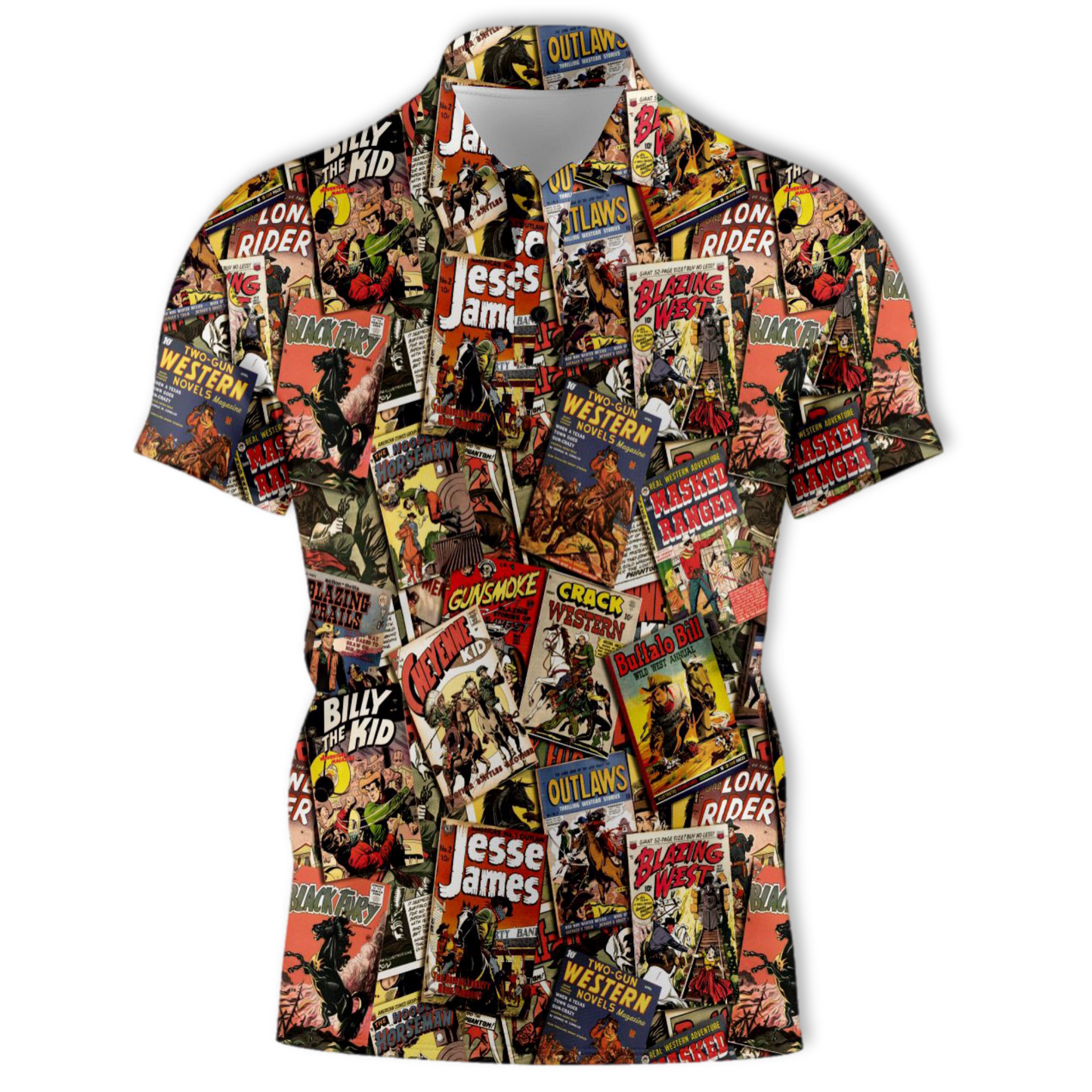 Western Comics | Collared Polo