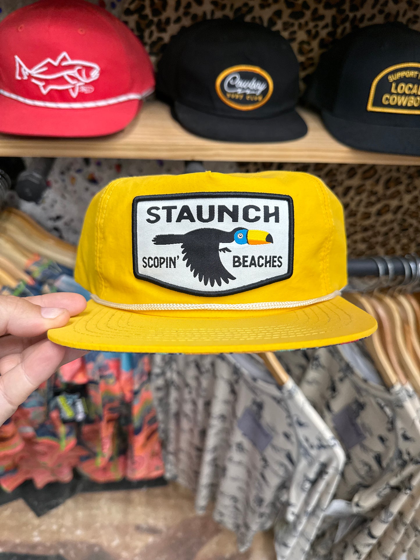 Scopin' Beaches | Staunch Yellow