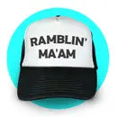 Ramblin' Ma'am | TF Black/White